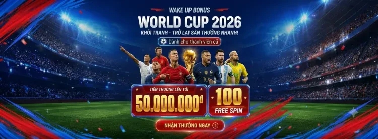 ONE88 Wake Up Bonus - Chào mừng Quý Khách trở lại với One88